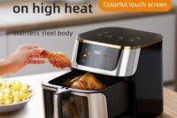 Best Selling Air Fryer 10L with Easy-View Window, Touch Controls, Nonstick, Low Fat Healthy Oil Free Frying