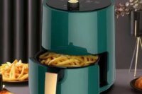 2024 New Air Fryer Double Knob Visual Multifunctional Household Large Capacity Fully Automatic Intelligent French Fry Machine