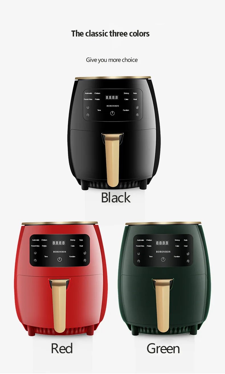 2025 2 in 1 7 10Liter 110V Oven 18L 220V 110V 23L 25L 4In1 6Qt Touch Screen 7.7L 5.0 Air Fryer