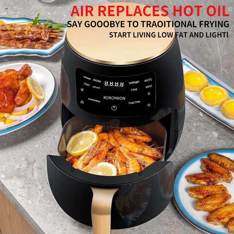 2025 2 in 1 7 10Liter 110V Oven 18L 220V 110V 23L 25L 4In1 6Qt Touch Screen 7.7L 5.0 Air Fryer