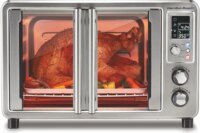 Extra Large Digital Air Fryer Toaster Oven Combination, 0.9 cu. ft., French Doors for Easy Access, Bake, Broil, Toast, Pizza, an