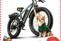 OBX 26'' Fat Tire Electric Bike for Adults 48V 15Ah Battery 1000W Motor (Peak 1500W) 30MPH+ Fast Mountain Ebike for Snow & Beach