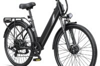 DYU C7 Adult Electric Bicycle 500W Motor 480WH Lithium Battery Electric Bike 7-speed City E bike,Max Speed 20MPH E-BIKE