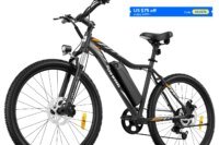 5TH WHEEL AB17 Electric Bike, 700W Peak Motor, 23Mph Max Speed, Color LCD Display, Front Suspension