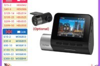 70mai Dash Cam Pro Plus A500S 1944P ADAS GPS Camera 70mai Front Cam A500S 140FOV Car DVR 24H Parking Support Rear Interior Cam