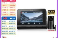 70mai A810S 4K Dash Cam IMX678 Dual HDR Supercapacitor 4G LTE Remote Control Wi-Fi 6 5GHz Voice Control GPS ADAS Car Camera