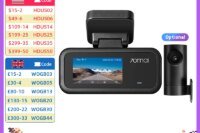 【New】70mai A210 Dash Cam 1080P HDR Night Vision Support Dual-Channel Supercapacitor Built-in GPS Wi-Fi6 24H Parking Surveillance