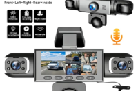 4/5-Channel Dashcam, In-Car Camera, HD Car Camera with Built-In Super Night Vision, 170° Wide-Angle Lens, WDR (Wide Dynamic Range), 24-Hour Parking Surveillance Mode, Loop Recording