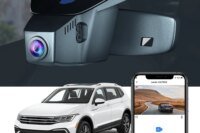 FITCAMX 4K Dash Cam for VW Volkswagen Tiguan MK2 2016-2024/ TYRON X 2023 / UP, E-Up 2019-2025, Built-in WIFI&APP