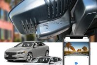 FITCAMX 4K Car Camera for Volvo S60/V60 2010-2018 & XC70 2012–2016, OEM Fit Dash Cam with Built-in WiFi APP Night Vision