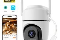 WONSDAR 1080P Smart Camera Security Protection WiFi Indoor Surveillance Pet Camera With Phone APP HD Night Color Cam 2-Way Audio