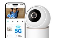 IMILAB C40 Home Security 5G WiFi Camera Indoor Cam 4K PTZ for Baby/Pet with Person Pet Track Powerful AI Detection Mihome