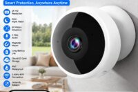 2K 5MP Wireless Security Camera - Magnetic Mount Battery Cam with AI Motion Detection, Indoor Outdoor HD Surveillance for Home