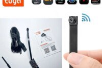Tuya Mini wifi Pcb Camera Wide angle 2.1mm 3MP Indoor Onvif Built-in Audio TF Card Slot IPC Smart Security TUYA APP Cam