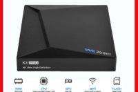 We2USat K3 Pro Android Smart TV Box Streaming Media Player Build in WiFi+Voice Remote Control Better Than Vseebox V5 PRO Free Ch