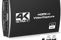 4K USB 3.0 Video Capture Card HDMI Bypass HDCP 1080P 60Hz HD Video Recorder Grabber For PS5 OBS Game Recording Live Streaming