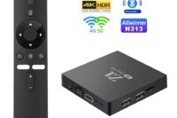 TV Box Android 15.0 Smart 4K Quad Core Z1 TV Box Set-Top Box 5G 4G WiFi Voice Remote BT5.0 Streaming Media Player