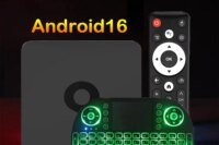 Very Fast Smart TV Box Q1 H313 8K Android 16 TV Box Support Dual Wifi 5G BT6.0 Google Assistant 8GB 128GB Streaming Media Player