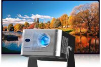 Magcubic HY350GTV Projector with 4K TV Stick 1080P 900 ANSI Native Projector Auto Focus Portable Beam Home Theater