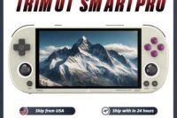 Trimui Smart Pro Handheld Game Console 4.96'' IPS Screen Linux System Joystick RGB Lighting Trimui Retro Video Game Console Gift