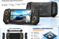 AISLPC Handheld Game Console 5.5" IPS Screen 2.4 WIFI 22000+Games Retro Portable Game Console RK3562 Chip Dual System Portable Pocket Video Player