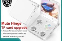 MIYOO Flip V2 Handheld Game Players 3.5''IPS Screen Linux System Classic Portable Video Game Consoles Storage Bag Gamer Gift
