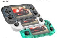 BOYHOM R46H NEW 4.2inch IPS HD SCREEN Retro Game Console 1024 * 768 ARKOS Linux Portable Pocket Player Video Gaming gift 128G