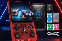 AISLPC R36MAX Retro Handheld Video Game Console 4.0 Inch IPS Screen Portable Pocket Video Player Plug and Play Games Kids Gifts