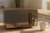 Sonifer SF-4050 23L Microwave Oven 1280W Knob Control Tempered Glass Door Defrost Fast Heating Easy Clean