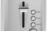 Stainless Steel 2-Slice Toaster with Extra-Wide Slots for Bagels, Bread, Waffles & More, 7 Adjustable Browning Settings, Removable Crumb Tray, 850 Watts, Countertop Kitchen Essential