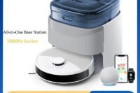 LEFANT M3L Robot Vacuum Cleaner, 12000 Pa Suction 220 min Battery, All-in-one Base Station,DToF Navigation, Double Rotary Cloth