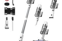 K20 Cordless Vacuum Cleaner, 580W 48kPa Strong Suction Vertical Vacuum , 65Mins Runtime Stick Vacuum, Self-Standing Anti-Tangle Brush Handle Vacuum, Lightweight Vacuum for Pet Hair Hard Floor Carpet Car Home Cleaning