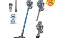 DEVOAC N300 Cordless Vacuum Cleaner 6 in 1 Powerful Ultra-Lightweight Handheld Stick Vacuum 2200mAh Battery for Carpet Hardfloor