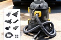 Electric Vacuum Cleaner 3-in-1 Carpet Extractor High Pressure Upholstery Cleaning Machine Car Wet and Dry Vacuum with Sprayer