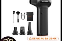 WOLFBOX DF200 Electric Powerful Fan Duster Wireless Air Blower Air Duster 3-Speed Adjustable Portable Fan for Car/Home/Outdoor