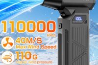 Air Blower Turbo Fan Violent Jet Fan Cleaning Tools Air Duster Hair Dryer Electric Dust Collector Portable Multipurpose for Car Home Outdoors Camping Universal Auto Accessories PK X8