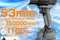 Powerful Air Blower Turbo Fan Violent Jet Fan Air Duster Hair Dryer Electric Dust Collector Cleaning Tools Auto Accessories for Car Home Outdoors Camping Universal