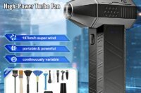 New X3Mini Turbo Fan 130000RPM Electric Air Blower Big Winds 187km/h Handheld Brushless Motor Violent Blower Industrial Duster