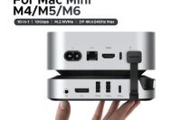 UGREEN Mac Mini Docking Station USB HUB Type-C to DP 4K240Hz M.2 NVMe SSD Slot 10Gbps SD&TF 3.5MM for Mac Mini M4/M5Pro/M6Stand