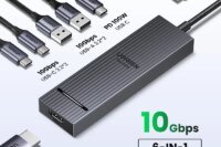 UGREEN USB C HUB 10Gbps 4K60Hz HDMI USB3.2 PD100W USB Splitter for Laptop Macbook Pro Air iPad Phone Android Docking Station