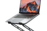 Phone Tablet Stand Adjustable Aluminum Alloy Laptop Tablet Up to 17" Laptop Portable Folding Stand Cooling Stand Support