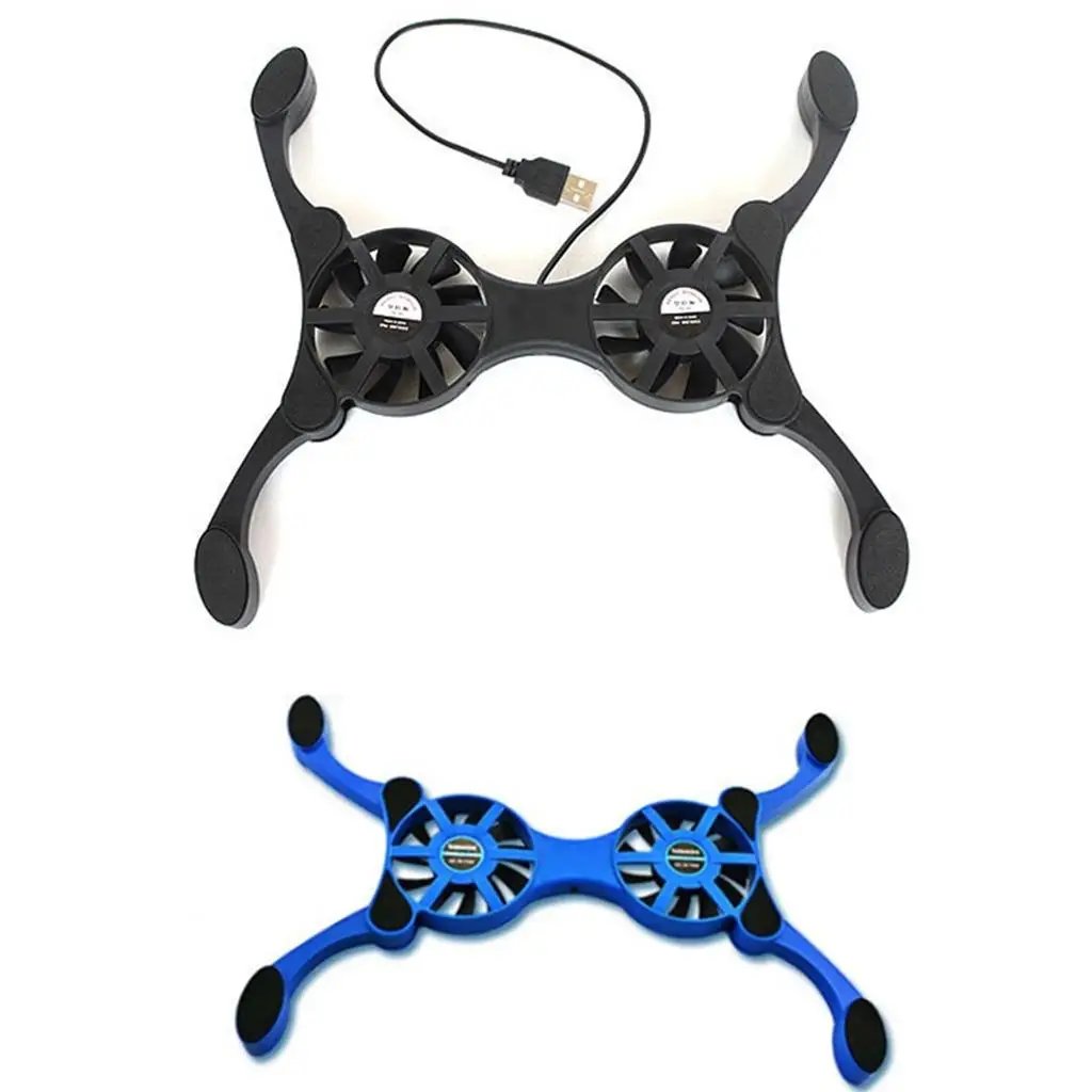 Laptop Cooling Stand Foldable Notebook Cooler Abs Plastic Radiator Usb Port Cooling Pad for Gaming Work Study - Image 3