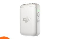 Refurbished Used DJI Mic 2 Transmitter Wireless Bluetooth Microphone with Intelligent Noise Cancelling 14-Hour Internal Recording 6-Hour Battery Magnetic Attachment for Vlogs