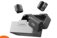 DJI Mic Mini (2 TX + 1 RX + Charging Case), Ultralight, Detail-Rich Audio 48h Use, Noise Cancelling, Automatic Limiting, Wireless Microphone for Camera/Phone/Vlog/Streaming