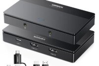 UGREEN HDMI Video Capture Card 4K60Hz HDMI to USB/Type-C Video Grabber Box for Computer Camera Live Stream Record Meeting