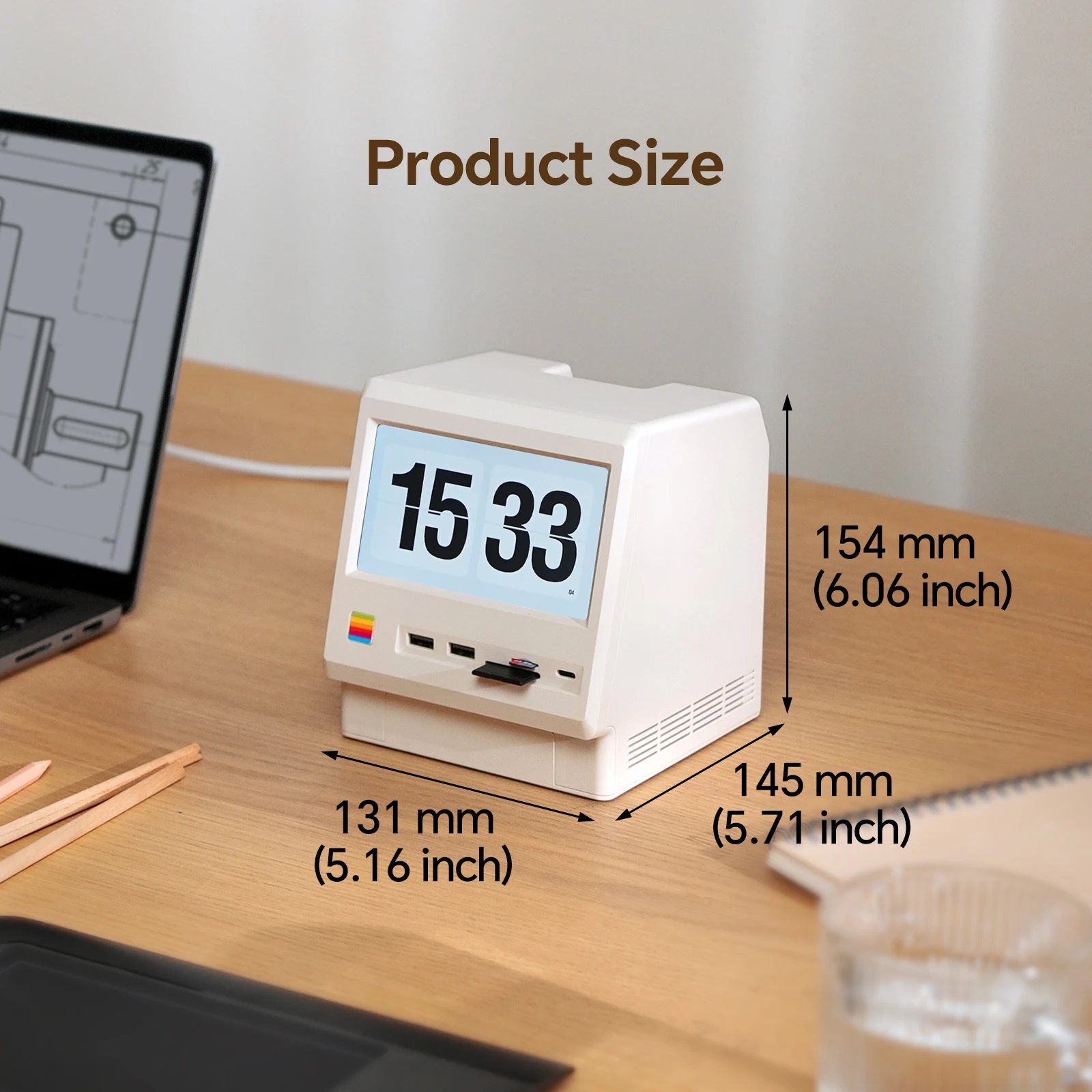 Wokyis M5 10Gbps Mac Mini M4 Dock 5inch Full HD IPS Screen USB-C HUB Monitor Display with M.2 SSD Enclosure Wokyis M5 10Gbps Mac Mini M4 Dock 5inch Full HD IPS Screen USB-C HUB Monitor Display with M.2 SSD Enclosure