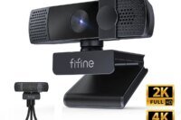 FIFINE 2K/4K USB Webcam With AutoFocus For YouTube,PC/Mac Camera With Privacy Cover For Gaming/Live Streaming/Meeting-K436/K438