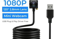 PEGATAH 1080P Webcam Mini Camera for Laptop USB Camera Video Cam Web Camera for Computer Auto Focus Full HD Surveillance Webcams