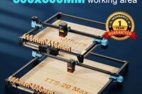 Twotrees TTS-20 Max Metal 20W Laser Engraving Machine 600x600mm Working area Laser Cutting Machine For Cutting MDF Acrylic Wood Laser Engraving stainless steel