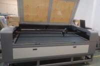 CCD Camera CO2 Laser Cutter for Trademark Pattern Cutting 1600*1000mm
